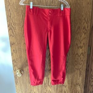 Womens Champro Softball Pants (medium, scarlet)